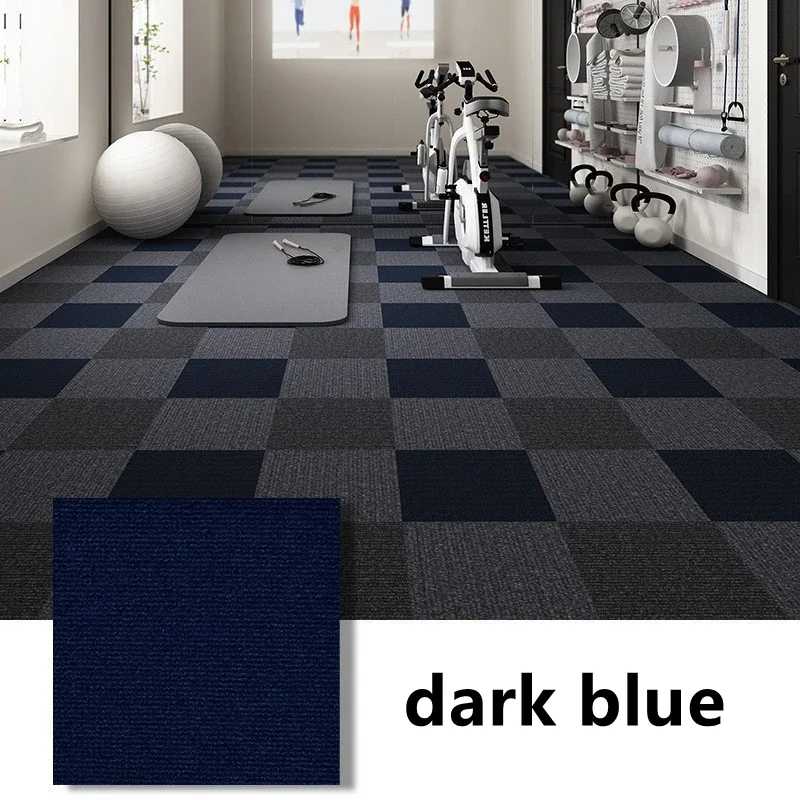 DIY Floor Tile Sticker 30x30cm Thickened Carpet Floor Mat environmental Glue-free Self-adhesive Wall Stickers Room Decoration