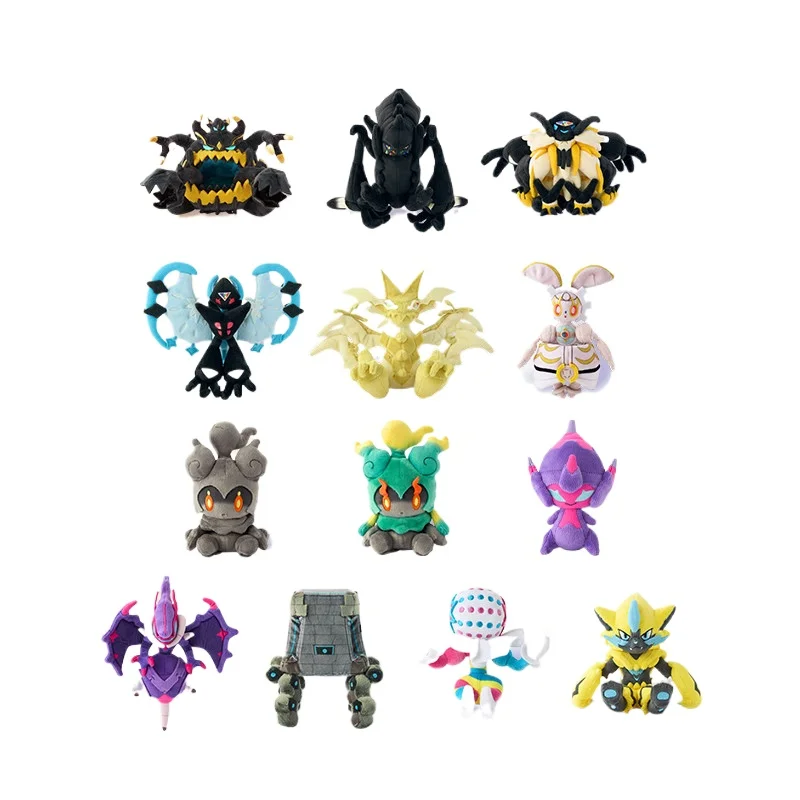 

Pokémon Alola Region Plush Toys Palm Collection Gift and Decoration Poipole Necrozma Magearna Marshadow Blacephalon Stakataka