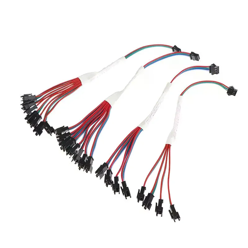3Pin 4Pin LED Signal Amplifier Repeater Controller 1 TO 4/8 Mini TTL Repeater Module RGB Addressable LED Strip WS2812B/SK6812