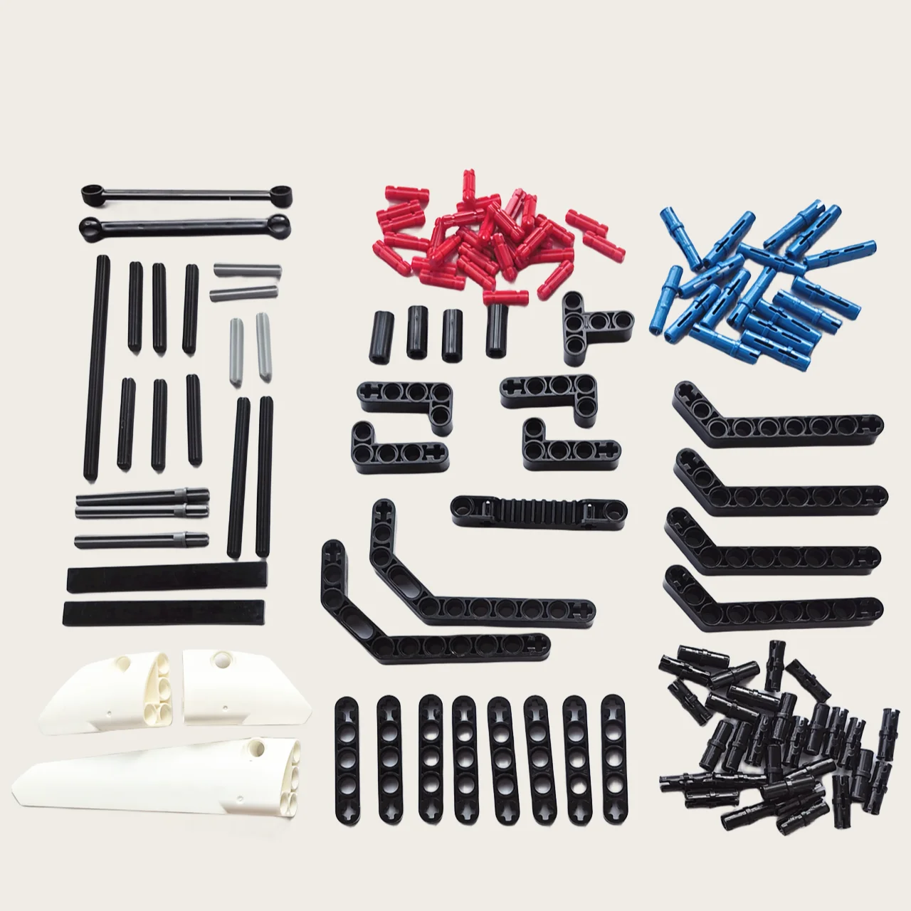 MOC High-Tech Plastic Building Blocks Bricks Car Gear Link Liftarm Beam Cross Axle Pin Connector DIY Assembling MOC Bulk Set Toy