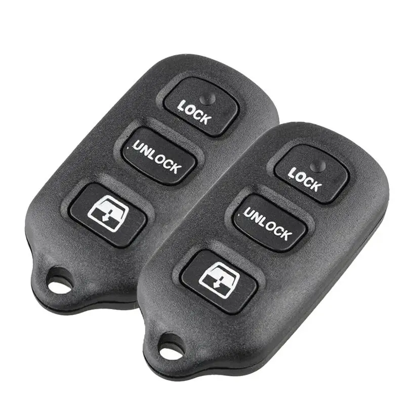 A56P-2Piece For 1999-2009 Toyota 4Runner Sequoia Car Keyless Remote Key Fob Parts Accessories