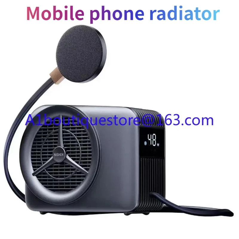 48W liquid cooled radiator for mobile phone magnetic semiconductor refrigeration with high power and low noise