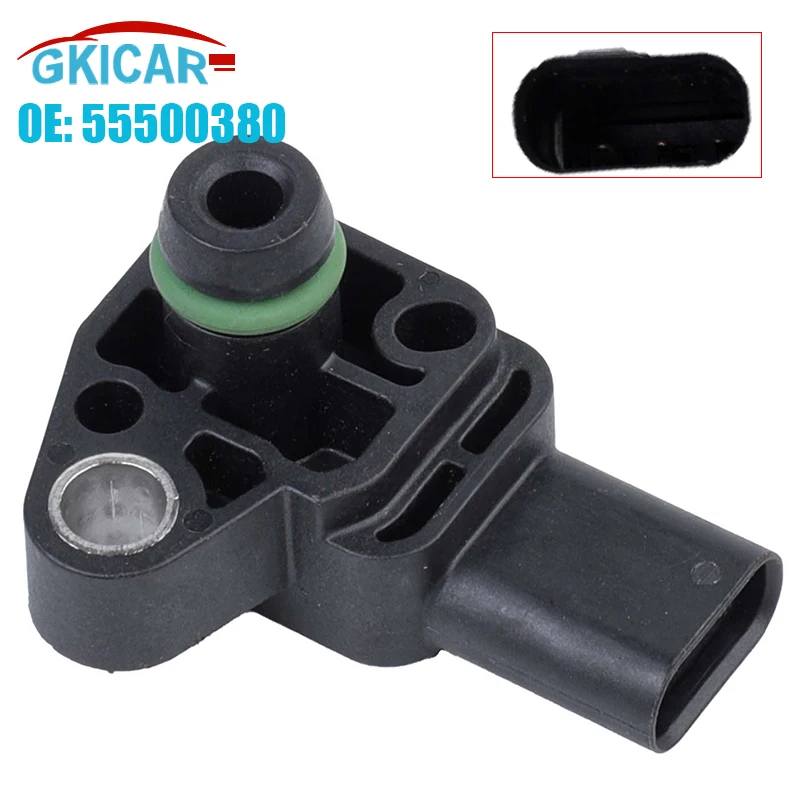 55500380 MAP Manifold Pressure Sensor 12653415 DK321599 For Opel Karl 2017 1.0 Petrol For ACDelco GM