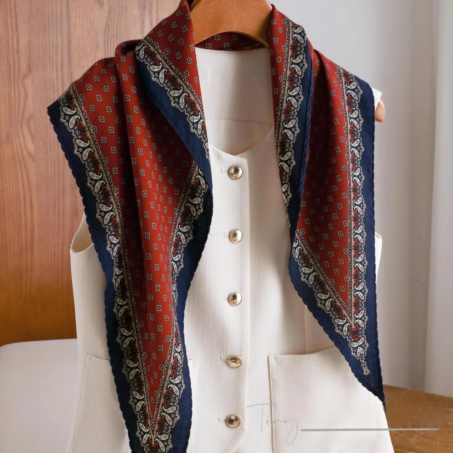 Echarpe-en-laine-double-face-a-motif-losanges-style-coreen-multifonctionnelle-chaude-pour-l'automne-l'hiver-et-le-printemps-a-porter-sur-les-epaules