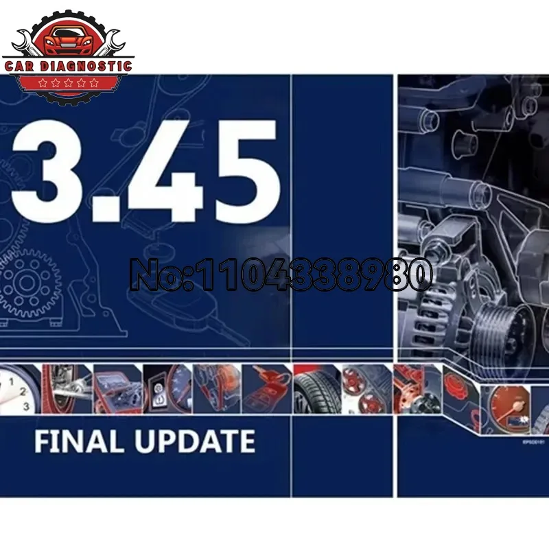 Hot  AutoData  2026 Latest 3.45 Car Software + Vivid Workshop Data Atris-Stakis Technik 2018.01V Multi Languages Polish Spanish
