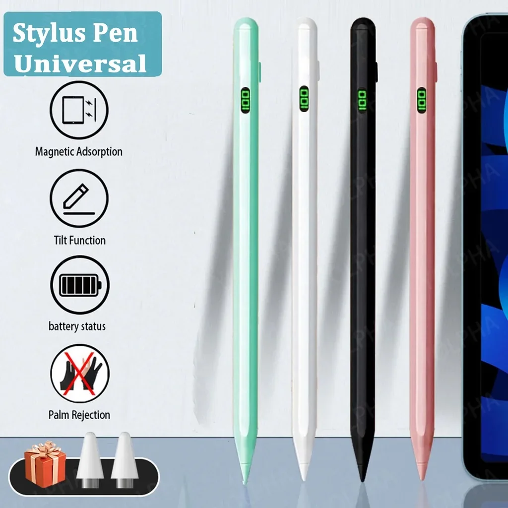 

Digital Power Display Stylus Pen for Honor Pad V8 Pro X8 Lite for Honor Pad X6 2 5 6 Palm Rejection Tilt Pencil