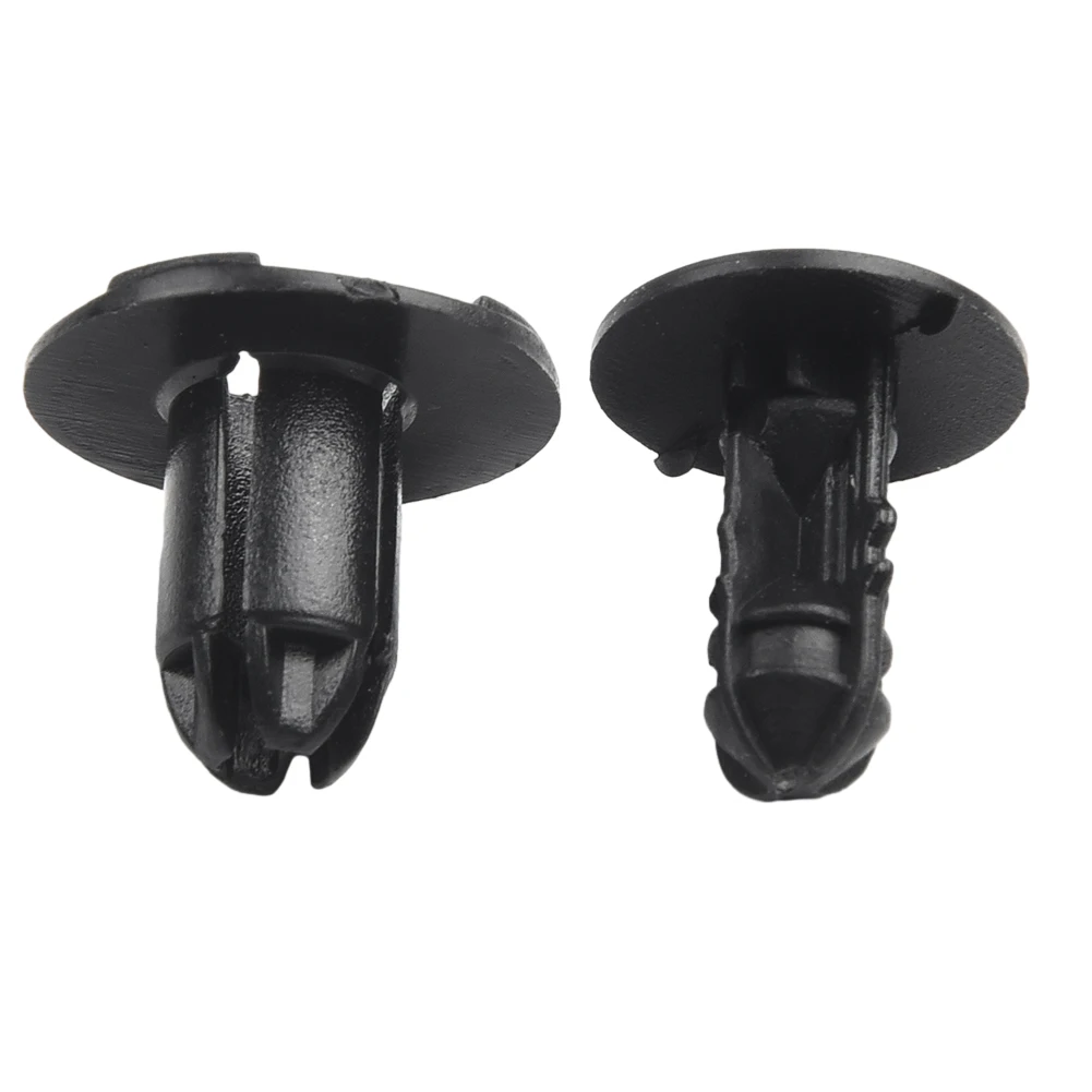 For Hyundai 10x Retainer Clips Push In Type 865952T500 8mm Hole Black Head Diameter 18mm Length 14mm Brand New