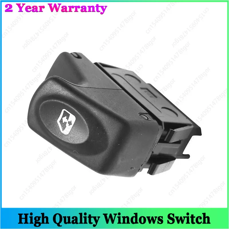 

5 Pins Front Electric Window Switch For 1998-2016 Renault Clio 1997-2003 Kangoo 8200199223 7701349406