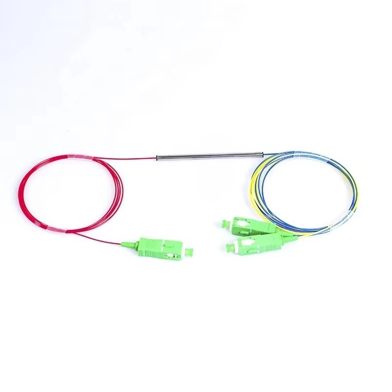 

Fiber manufacturer high Quality FTTH 2 way Optic Fbt Splitter 75/25 Unbalanced Fiber Coupler Without Connector hot sell