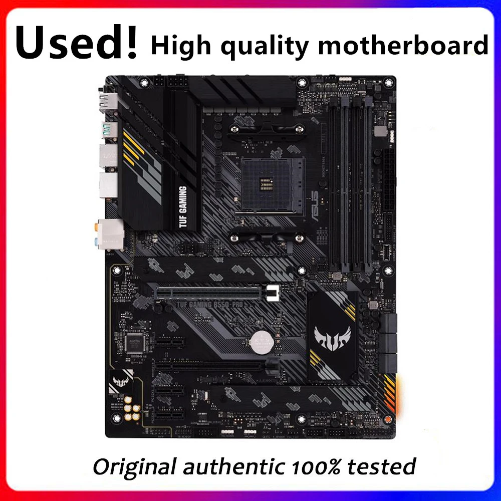 Used For ASUS TUF GAMING B550-PRO Motherboard Socket AM4 For AMD B550 Original motherboard Desktop PCI-E 4.0 m.2 sata3 Mainboard