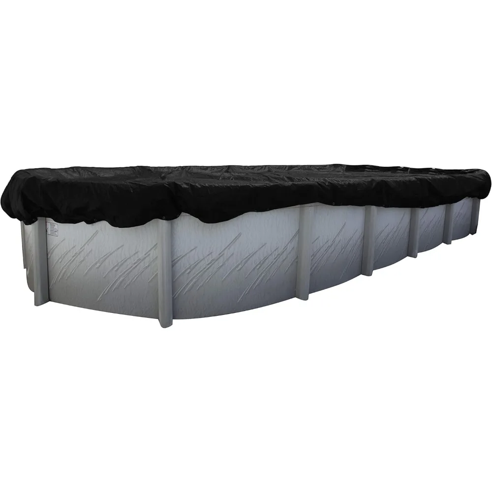 

Oval Above Ground Pool Cover | Swimming Pool Cover, Deluxe Heavy Duty Winter Pool Cover, UV Protection, Shields Pools