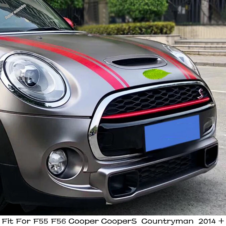 

Аксессуары для передней решетки гриля F55 F56 Cooper откидные Ленты 2014-2021, накладки для отделки бара