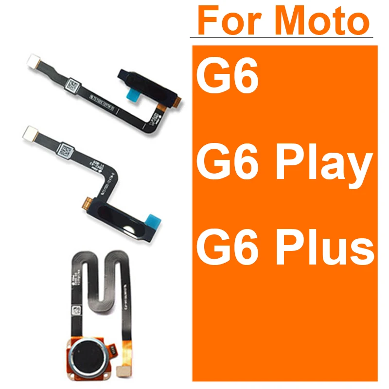 

Fingerprint Sensor Flex Cable For Motorola Moto G6 G6 Play G6 Plus Home Button Scanner Lock Touch ID Return Key Ribbon Parts