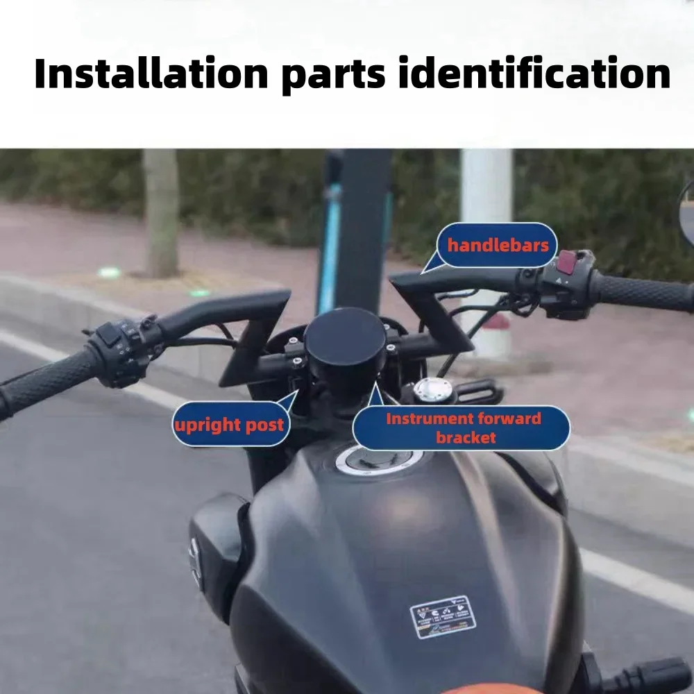 Suitable for VOGE  CU525 modified car, the youth version is modified into a high handle, the faucet is fixed and the lightnin