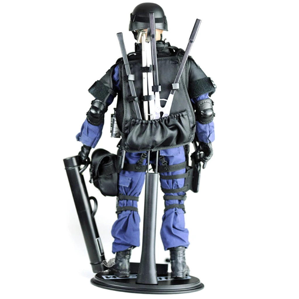 

Swat Soldier Articulated Action Figure PVC Collectible Toy Model for Kids and Adult Decoration