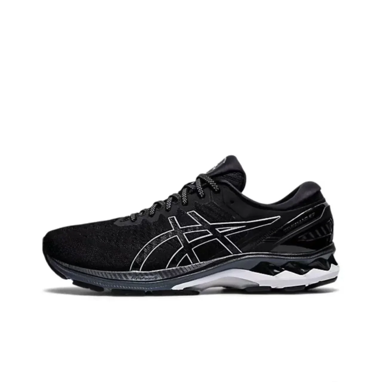 Asics Gel Kayano 27 Original Men Running Shoes BLACK Cushion Low-top Outdoor Sneaker Breathable Sports Shoes