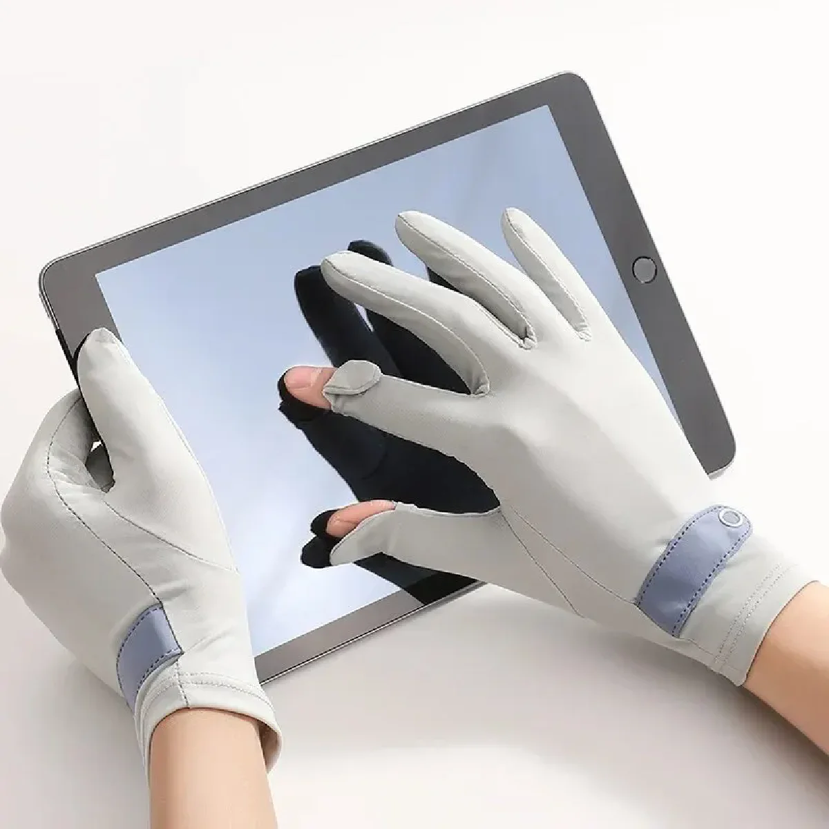 UV-Schutz handschuhe weiblicher Fahrer Eis Seide Touchscreen Outdoor rutsch festes Fahrrad Sommer dünn fahren fahren