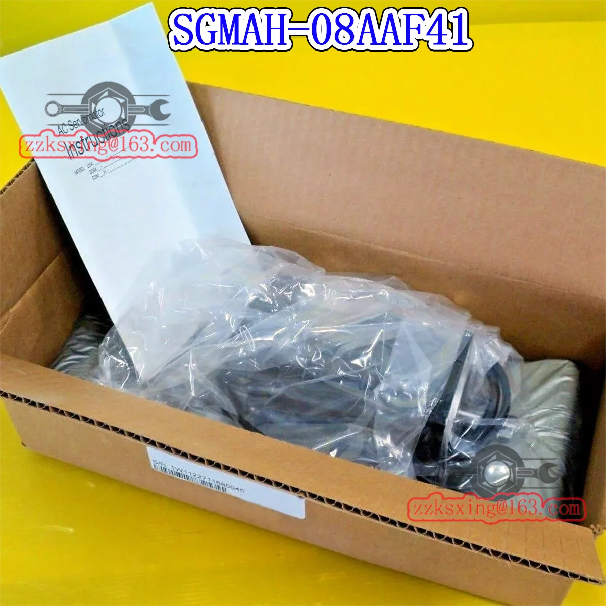 100% Bran-new SGMAH-08AAF41 Original AC Servo Motor In Box Fast Delivery