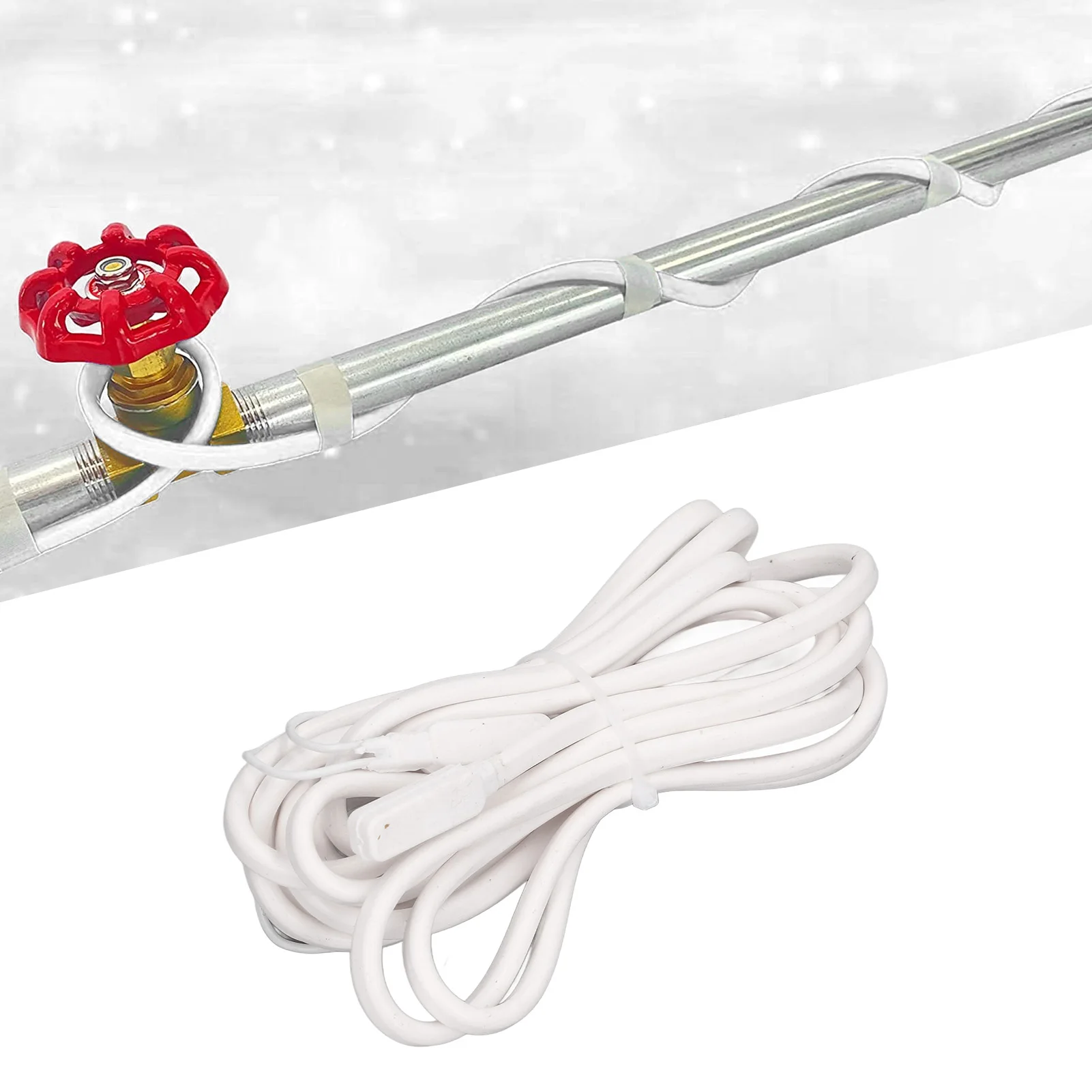 

Heating Cable Double Layer Insulation 160W High Thermal Efficiency Anti Freeze Water Pipe Heating Belt AC 200V for Commercial