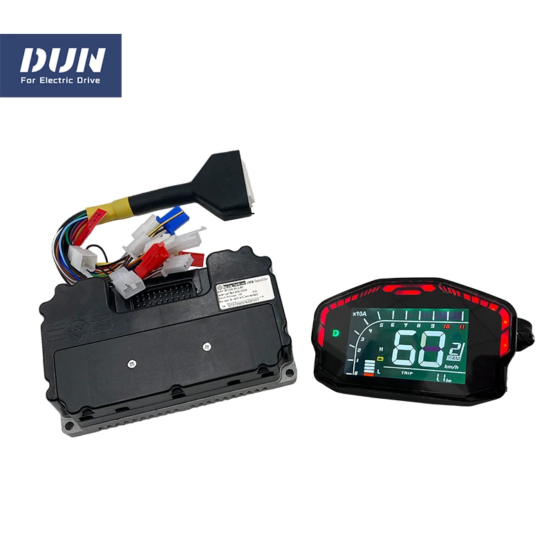 

FOC IPMSM FarDriver ND72260 48V 60V 72V 80A 1KW 2KW BLDC E-Scooter Motor Controller with DKD Colorful Display