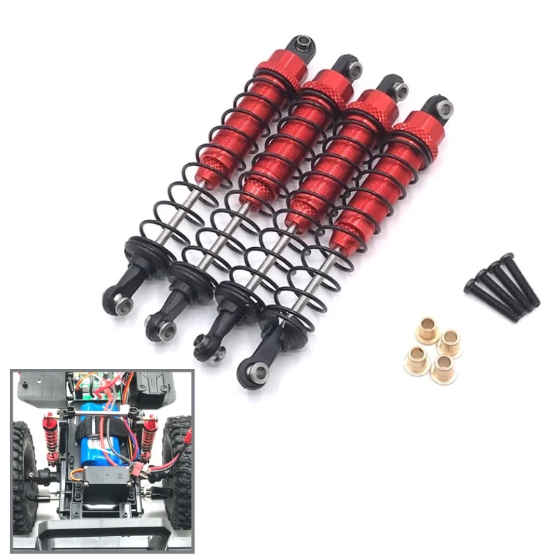 

RC Car Metal Upgrade Modified External Spring Hydraulic Shock Absorber For MN 1/10 MN-999 Accessories