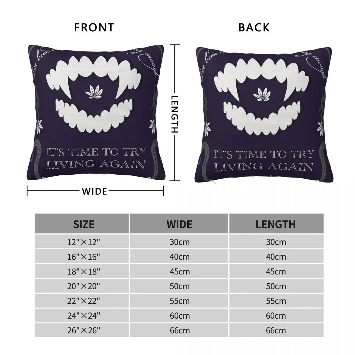 BG3 Astarion Ancunﾙn Quote Square Pillowcase Polyester Linen Velvet Printed Zip Decorative Throw Pillow Case Home Cushion Cover