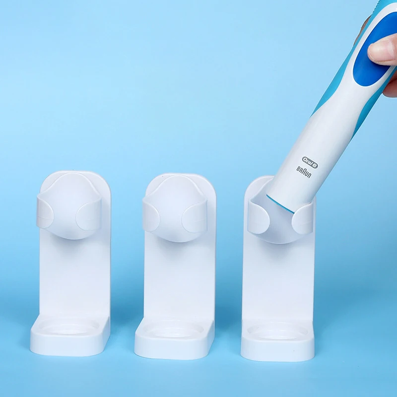 クリエイティブ痕跡スタンドラックオーガナイザー電気壁掛けホルダー省スペース歯ブラシホルダー浴室付属品