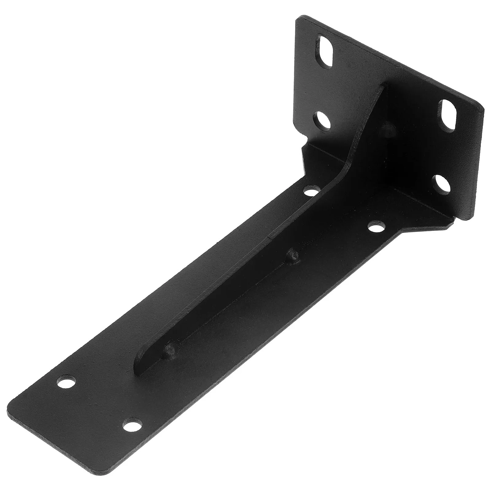 دعامات أرفف مزخرفة معدنية شديدة التحمل دعامة رف عائمة للخشب أرفف ذاتية الصنع في المحلات التجارية وورش العمل والمطابخ والحمامات