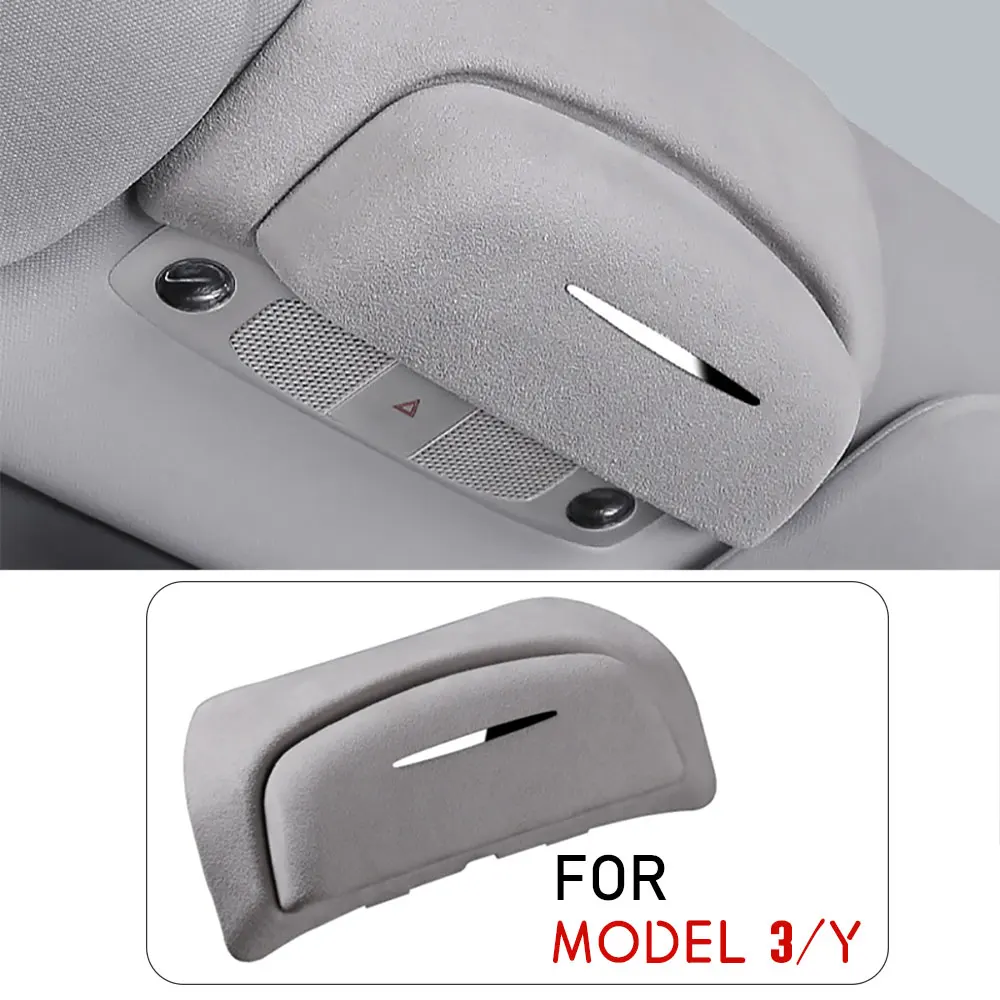 Dedicated to Tesla Glasses Case Flip Tesla Interior Easy Installation Model YModel 3 Glasses Case2019-2022