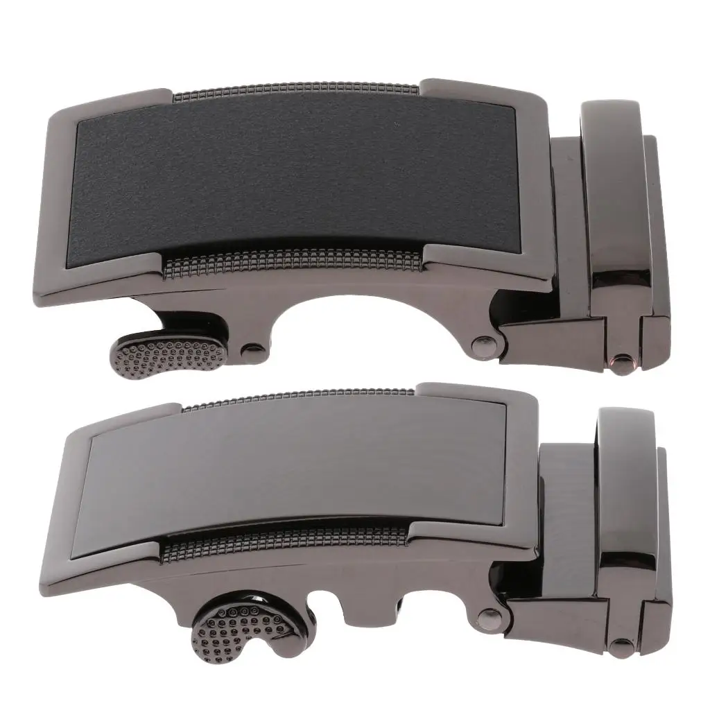 Alloy Ratchet Belt Buckle Set Rectangular Automatic Replacement Vintage Buckles Accessories for Mens 3.5cm Belts