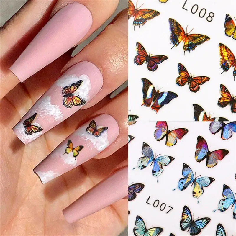 3d adesivos para nail art, design dos desenhos animados, estilo cômico, decalques, ferramenta de decoração