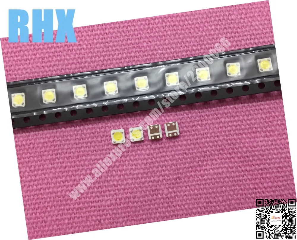 250Piece/lot for repair Lumens 3535-2 3V 350ma Lamp Beads For LED TV Backlight Strip Repair Hot  Cold white  Lumens 3535  3537