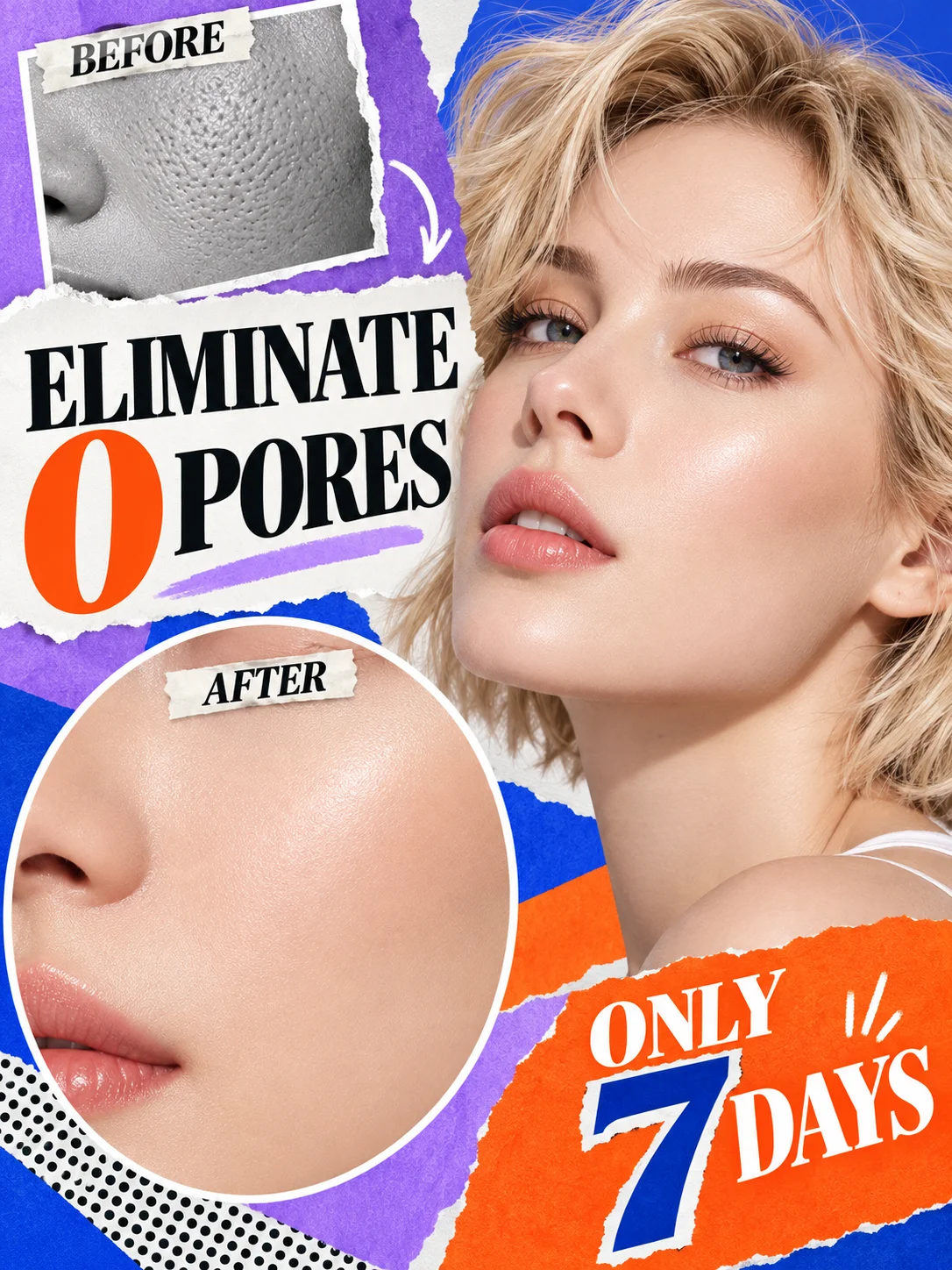 Turn Uneven Orange Peel Texture into a Silky Looking Complexion