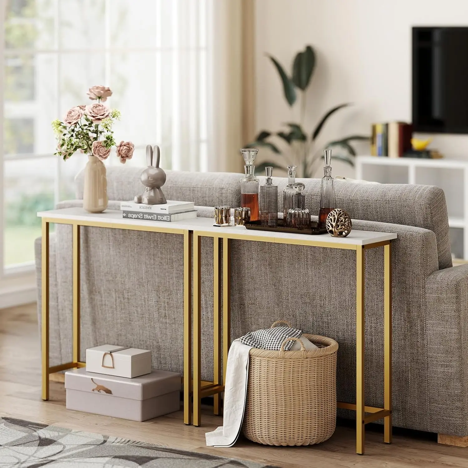 Narrow Hallway Table 29.5