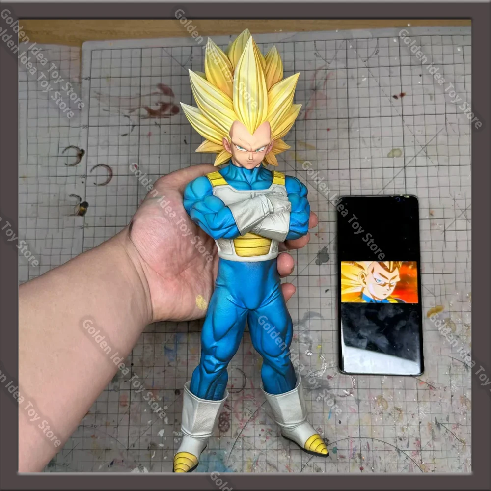 

Dragon Ball Z Ssj3 Vegeta Figure Super Saiyan 3 Vegeta Action Figures Gk Statue CollectionDesk Decor Model Toy Kid Birthday Gift