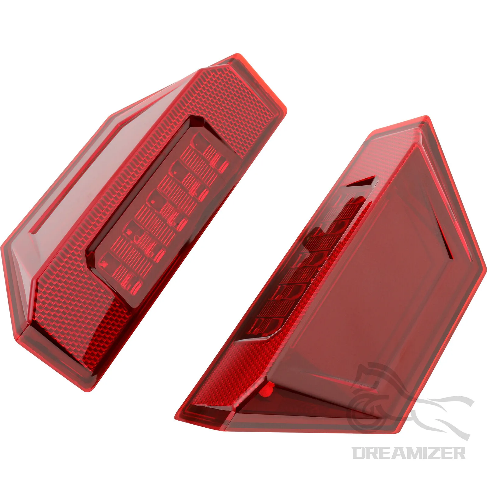 

2 PCS UTV Brake Tail Lights for Polaris Ranger 570 900 1000 4000G 4000D Brutus 2013-2020 LED Taillights