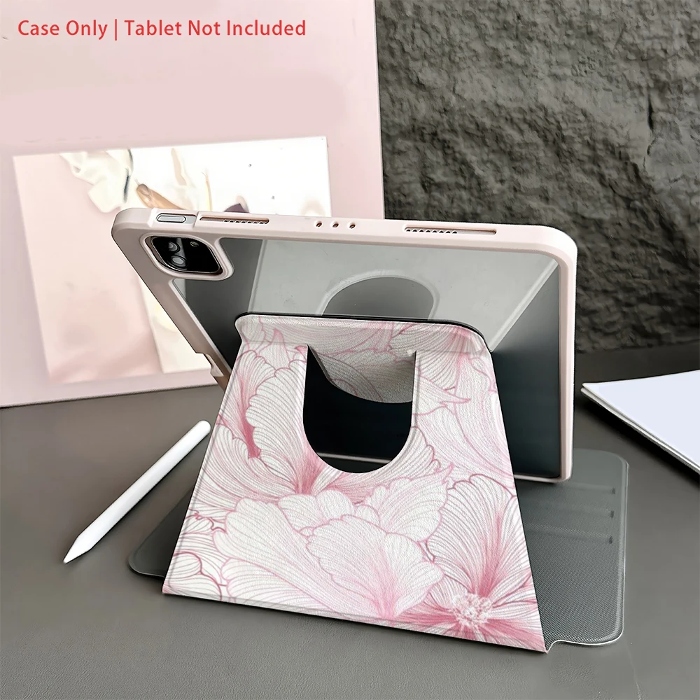 حافظة لجهاز سامسونج، حافظة كمبيوتر لوحي قابلة للطي متوافقة مع سامسونج لجهاز جالاكسي تاب S7/S8/S9