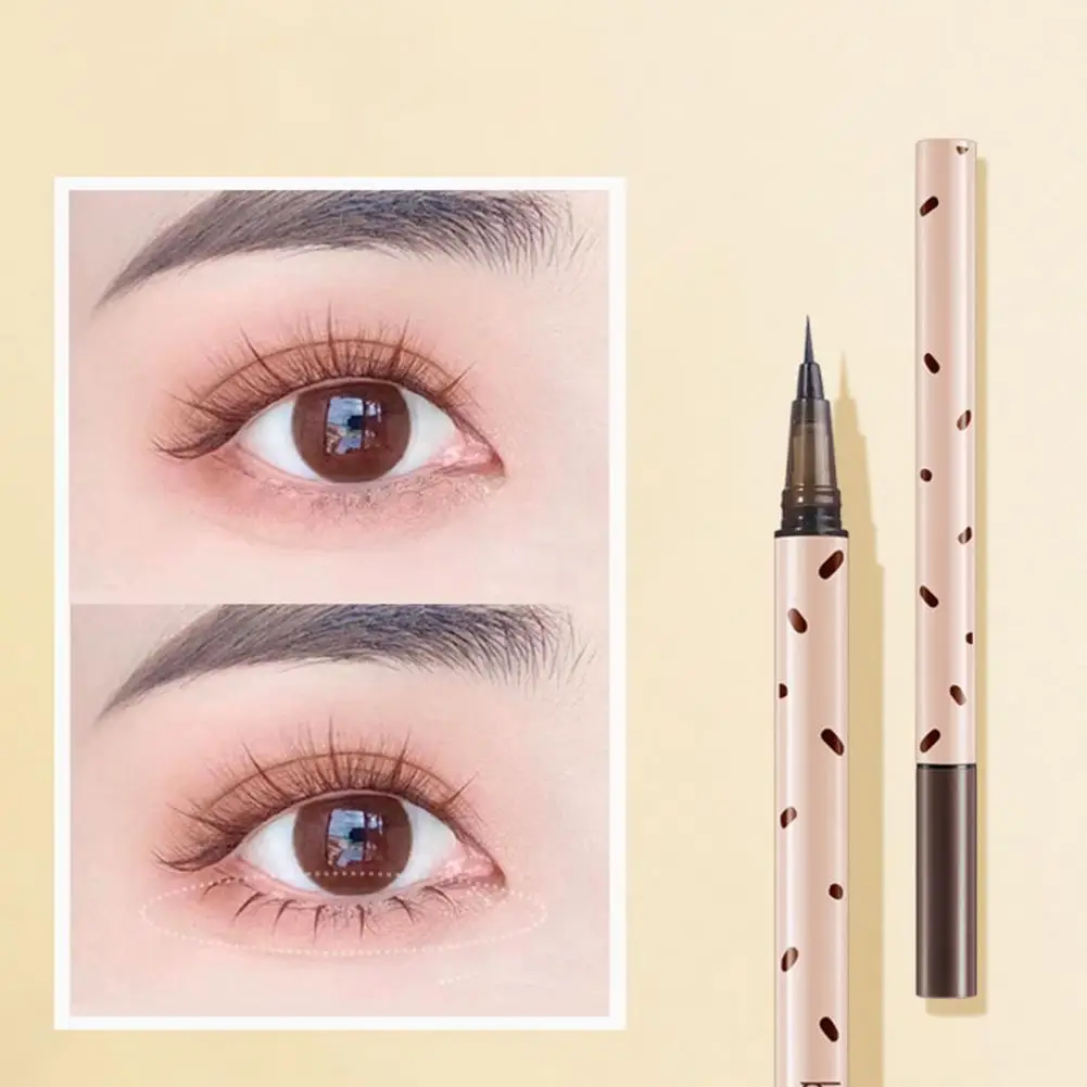 Mode Eyeliner Bleistift breite Anwendung wisch fest tragbare ultra feine Grey Eyeliner flüssige Eyeliner Kosmetik Zubehör