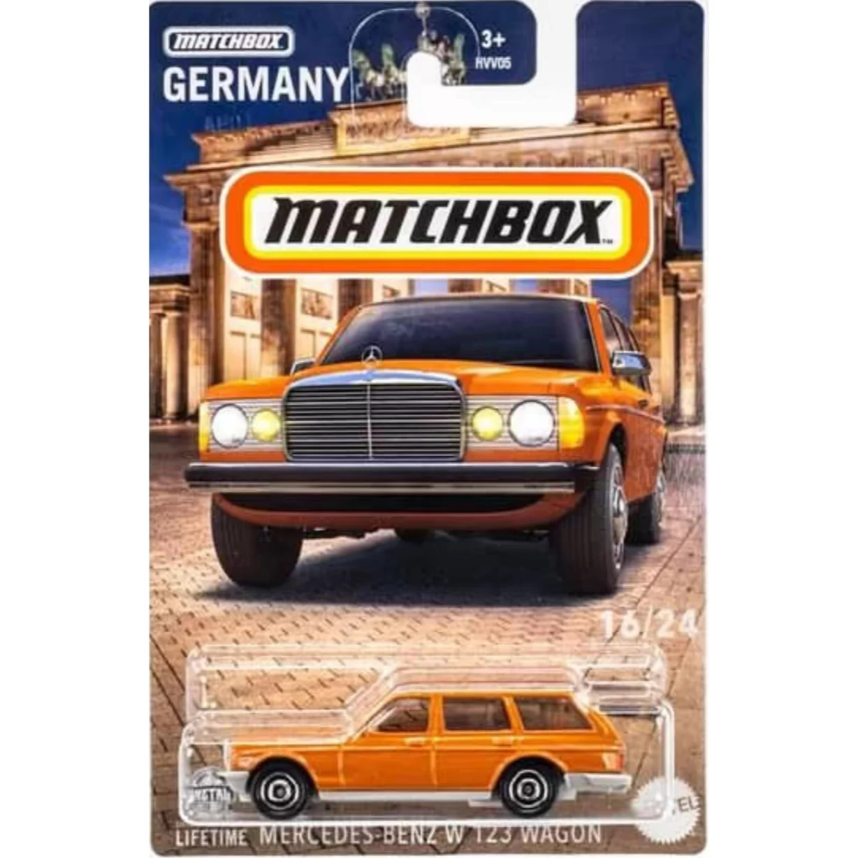 Hot Wheels Matchbox Germany Series Car Model Original Alloy Mercedes Benz G550 W123 Volkswagen Id4 Cars Model Boy Collection Toy