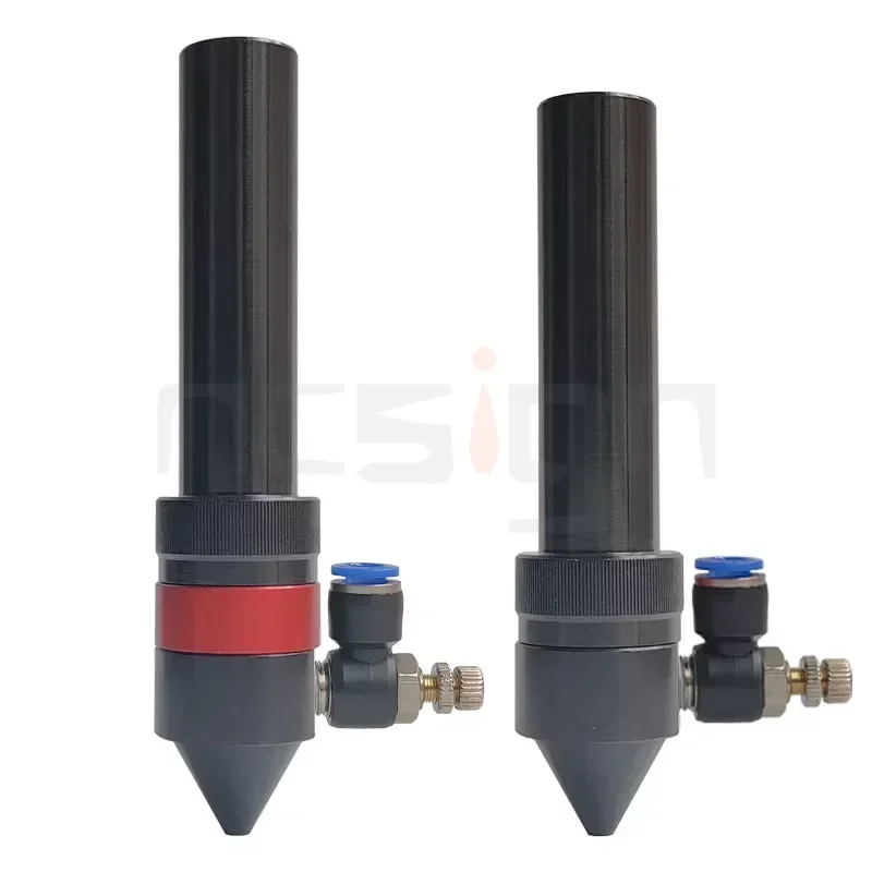 CO2 Laser Lens Tube Outer Diameter 25mm 24mm 22mm 21mm for Lens Dia.20mm FL 50.8/63.5/101mm Air Nozzle Output Laser Machine