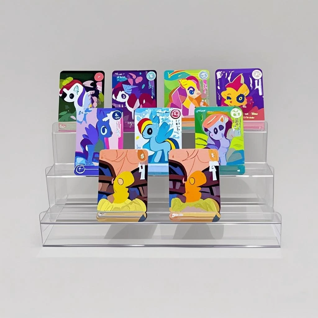 

Acrylic Card Display Stand for Trading Cards,Greeting Card Graded Cards, PSA Cards,Sports Cards Badges