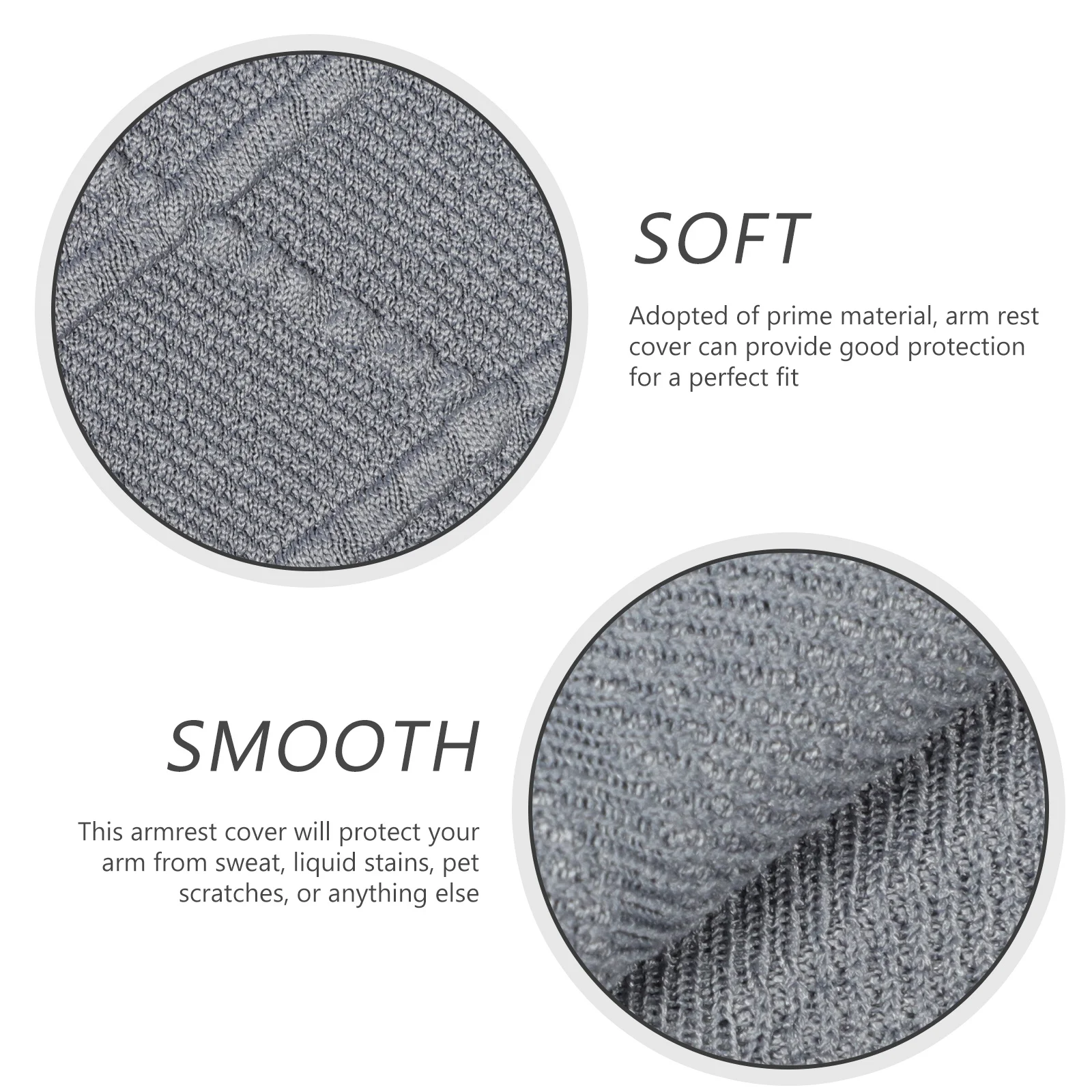2 قطعة أغطية مسند الذراع للأريكة لينة مرنة الأريكة الذراع حامي العرق وصمة عار مقاومة للخدش غرفة المعيشة قابل للغسل في الغسالة