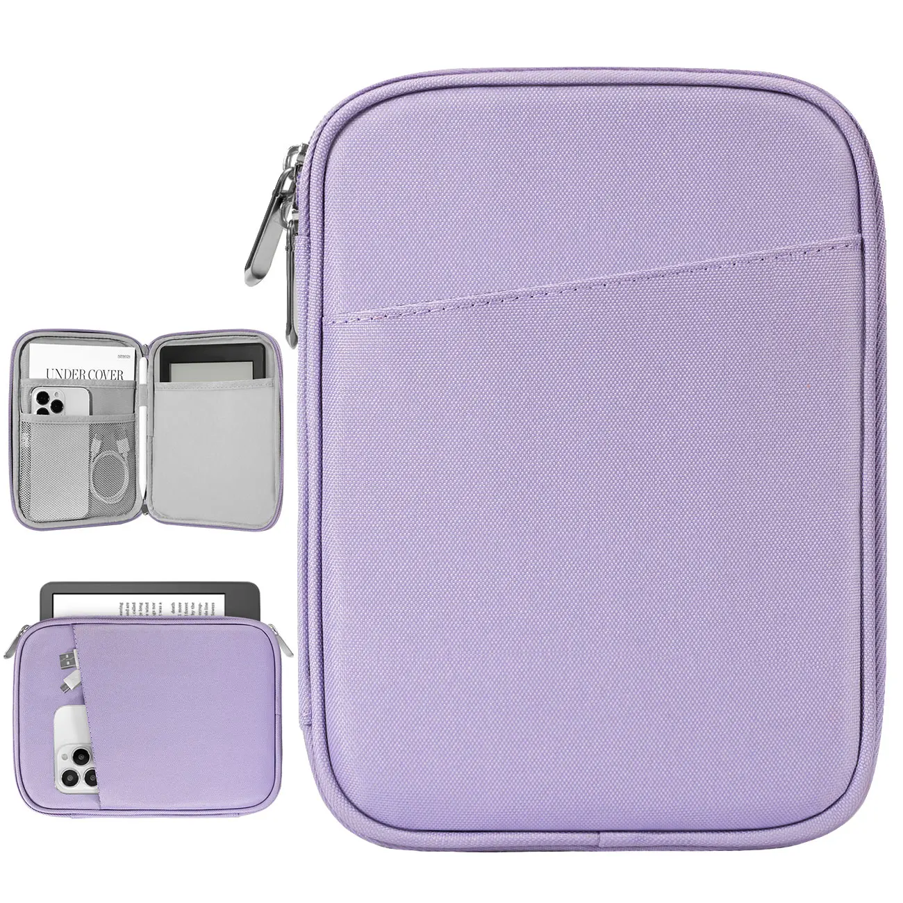 

6-7 Inch Tablet Sleeve for 7" Kindle paperwhite 12th Generation 2024 Protective Sleeve Cover Case with Pocket for Kindle EReader