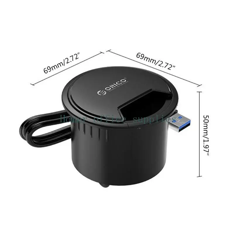 K43B Desk 2U1C SPLITTOP SPLITTER USB مع محول واجهة MICROPHONE MICROPHON