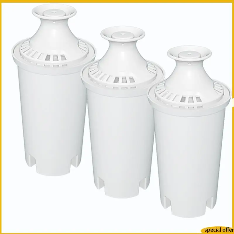 

A61I 3Pcs For Brita Standard Water Filter Replacement Parts For Pitchers And Dispensers, Lasts 2 Months, Reduces Chlorine