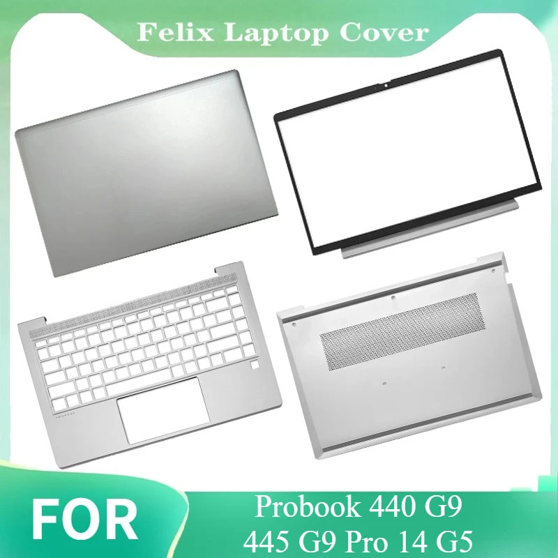 

For Probook 440 G9 445 G9 Pro 14 G5 New LCD Back Cover Front Bezel Palmrest Upper Top Lid Lower Bottom Cover Housing Case