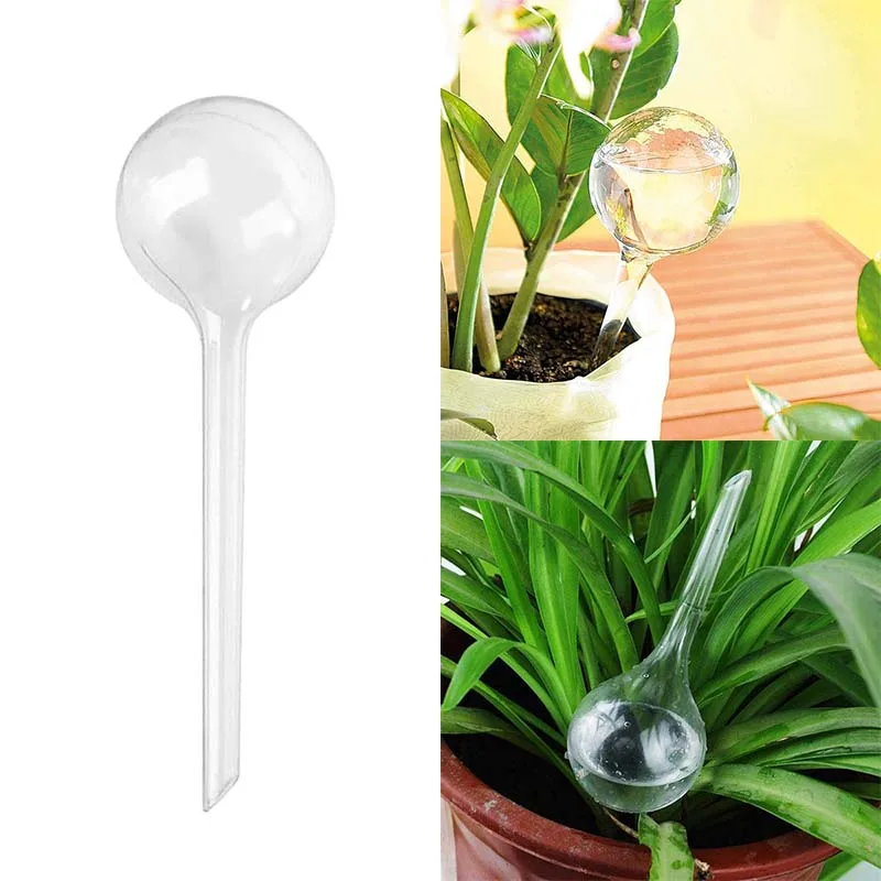 1pc Plant Watering Bulbs Automatic Self Watering Ball Plastic Ball Garden Watering Device Plant Watering Bulb