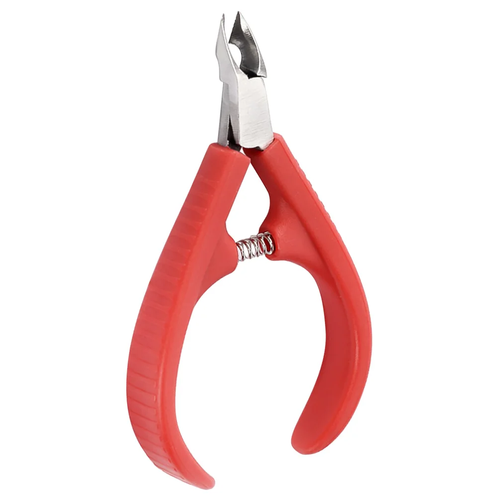 

2pcs Dead Skin Pliers Premium Cuticle Nipper For Nail Art Manicure Tool Non-Slip Handle Cuticle Remover Trimmer For Salon Home