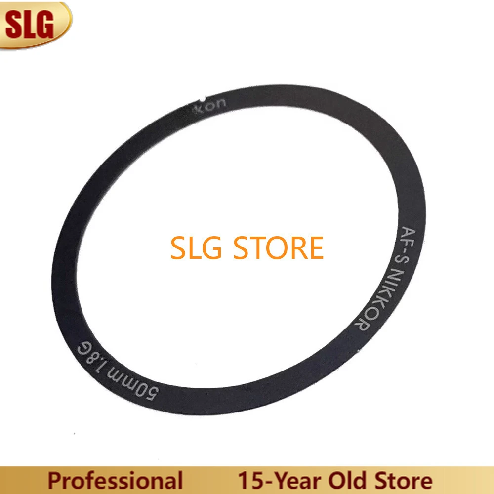 New Lens Front Parameter Name Logo Press Ring Badge Label Nameplate for Nikon AF-S 50mm f/1.8G 50 mm 1.8G Camera Repair Part