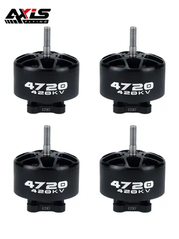 Axisflying 4720 브러시리스 모터, 13 인치, 15 인치 FPV 장거리 드론용, DIY 부품, 신제품 출시 대형 FPV 모터, 420KV 6-8S